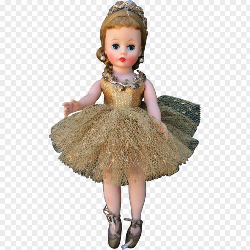 Ballerina Barbie Figurine Costume PNG