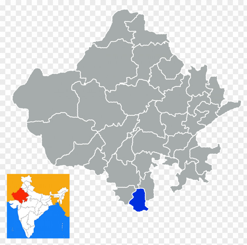 Chief Minister Of Madhya Pradesh Jhunjhunu District Blank Map PNG