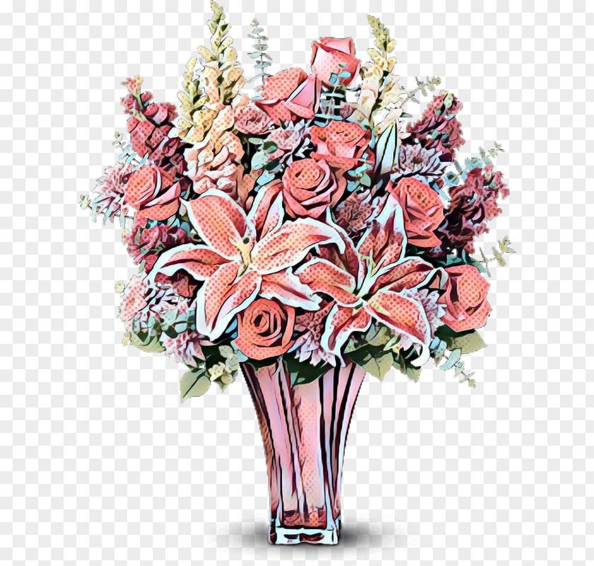 Flower Arranging Floristry Pink Cartoon PNG