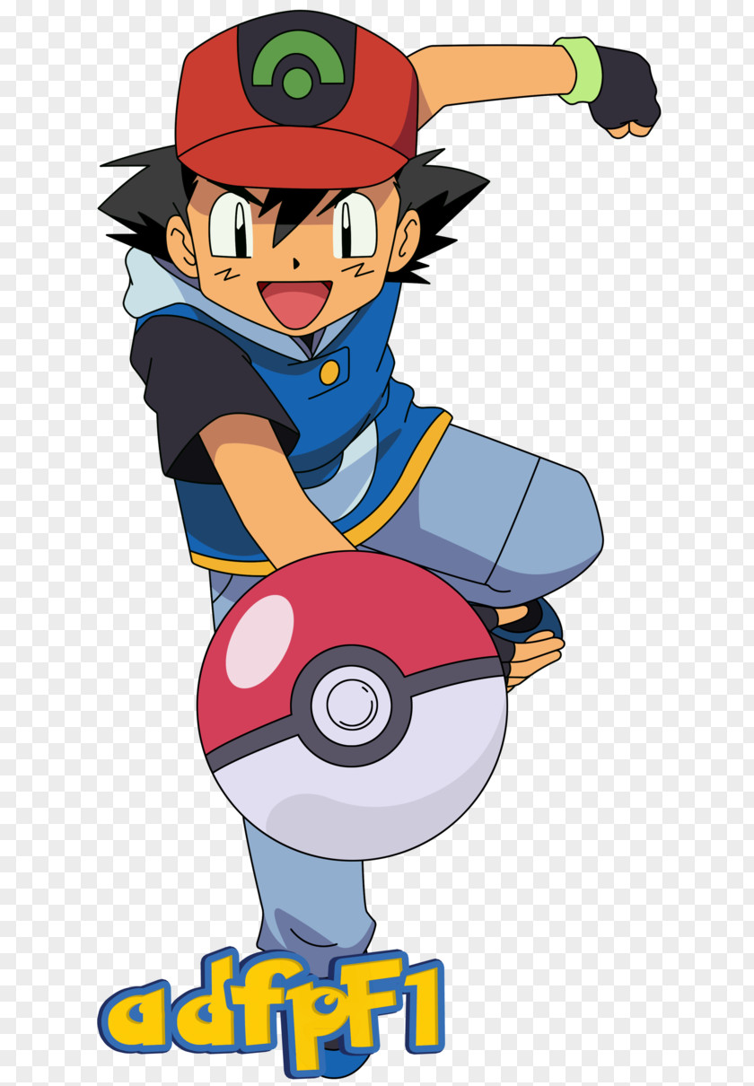 Pikachu Ash Ketchum Misty Pokémon Poké Ball PNG