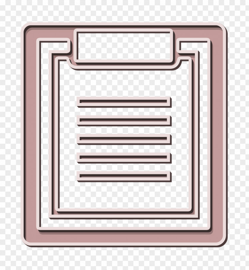 Rectangle To Do Icon Note Notepad PNG