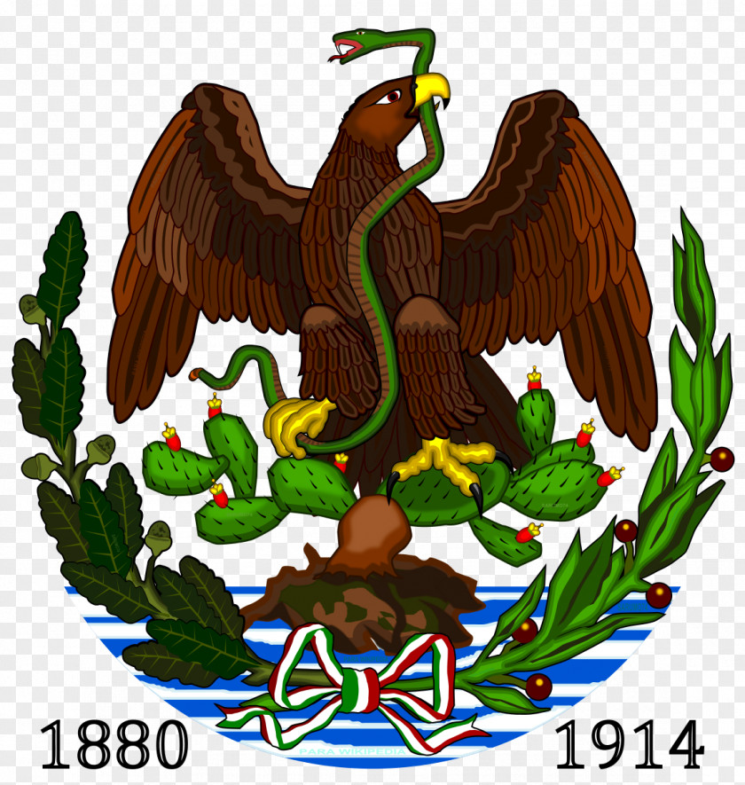 Flag Of Mexico Porfiriato Coat Arms Second Mexican Empire PNG
