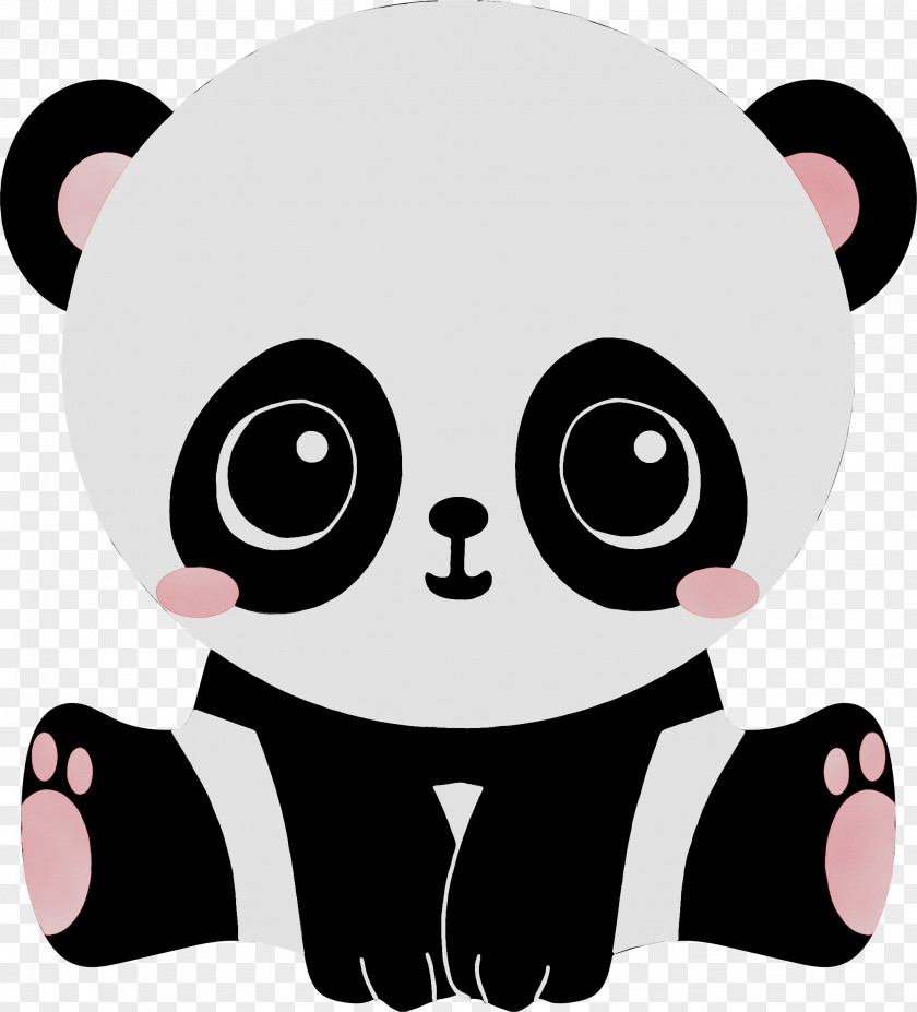 Giant Panda Cuteness Bear Clip Art Cartoon PNG