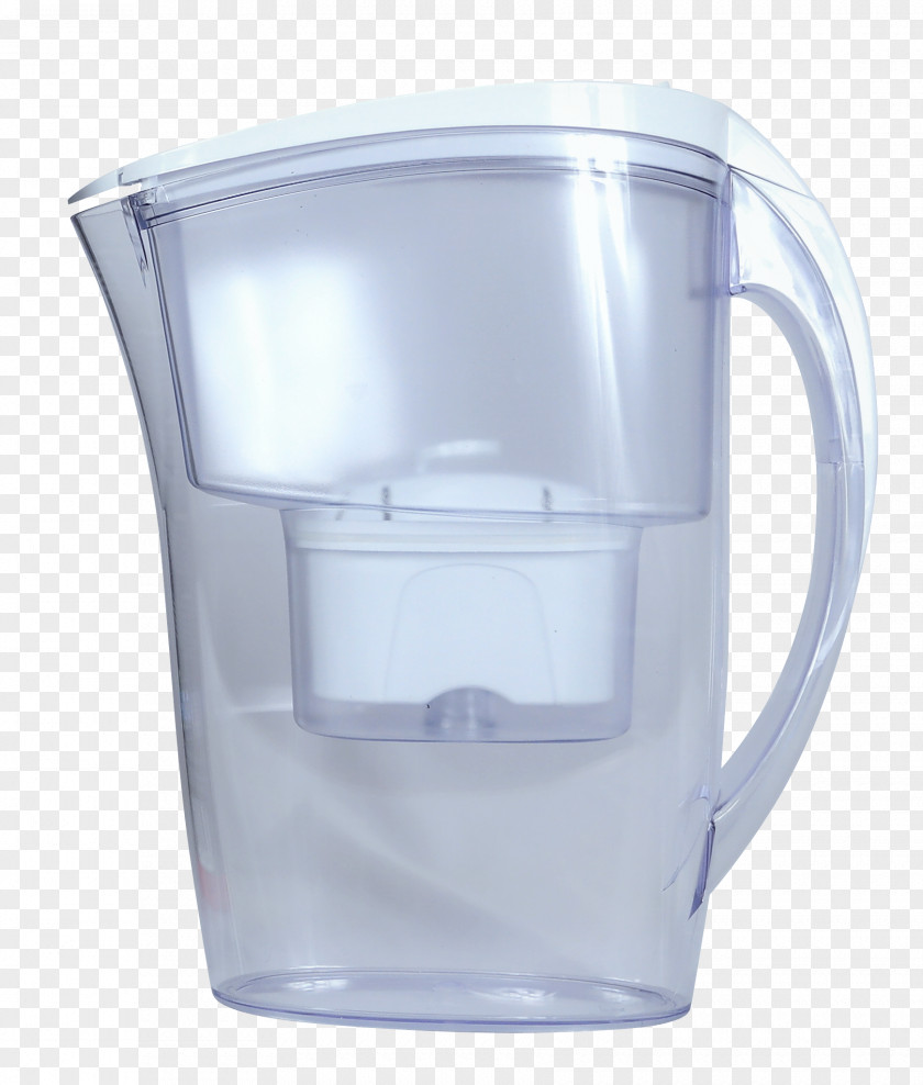 Glass Jug Water Filter Pitcher Filtration PNG