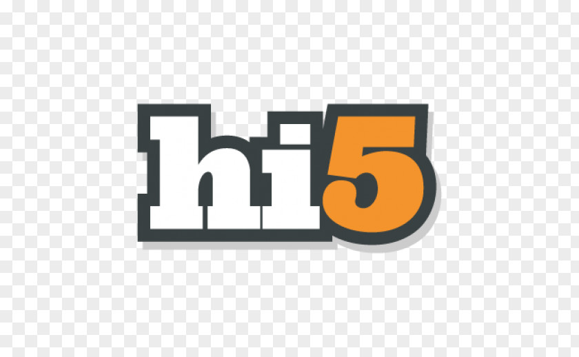 Hi5 Logo Social Media Network Myspace Facebook PNG