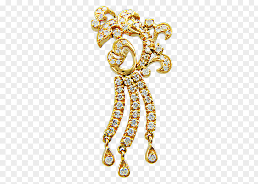 Mechanical Female Form Brooch Body Jewellery PNG