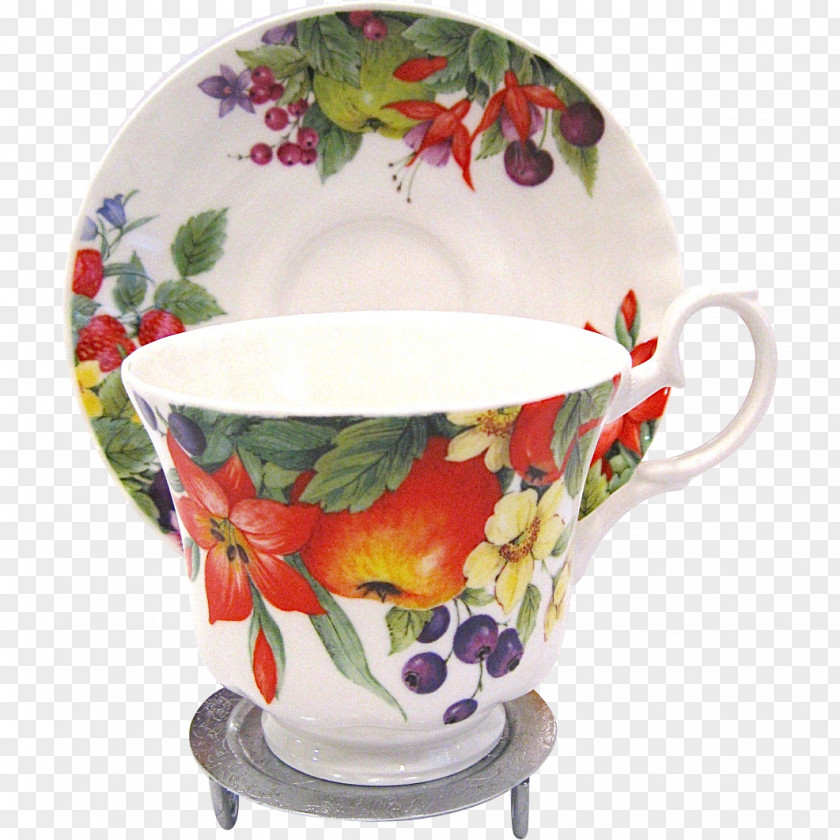 Mug Coffee Cup Saucer Porcelain PNG