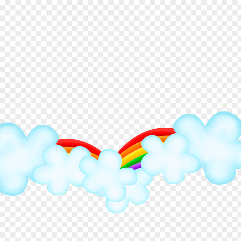 Rainbow Cloud PNG