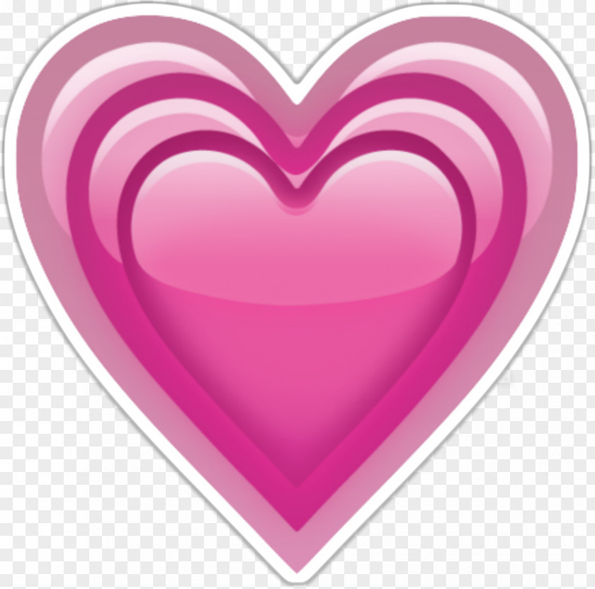 Emoji Heart Sticker Symbol Clip Art PNG