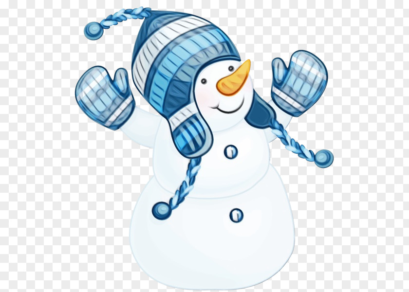 Flightless Bird Snowman PNG