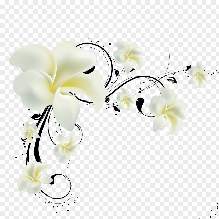 Flowers Paper Wall Television Wallpaper PNG