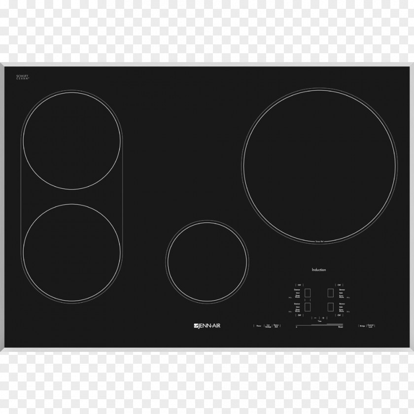 Kitchen Home Appliance Induction Cooking Ranges Kochfeld Cocina Vitrocerámica PNG