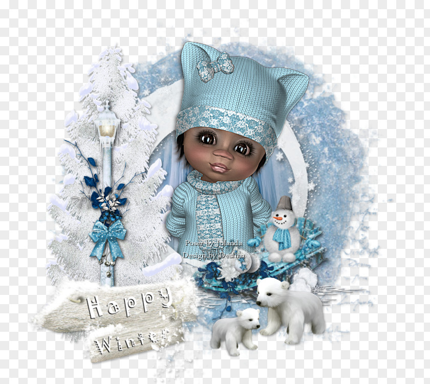 Script Doll Christmas Ornament Figurine Winter PNG