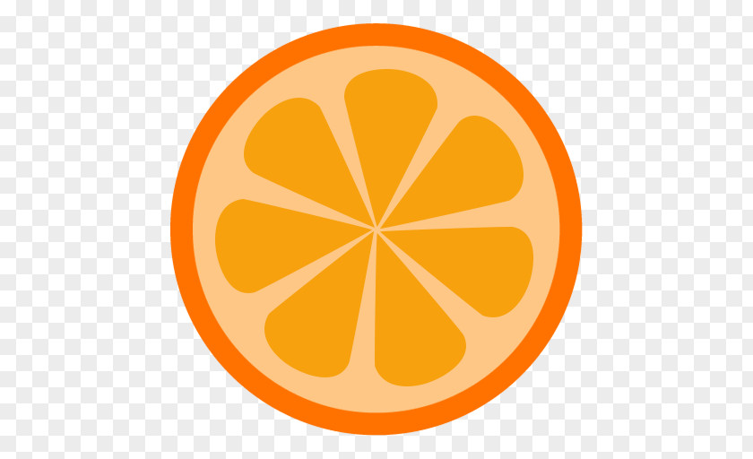 App Orange Player Symmetry Area Food Symbol PNG