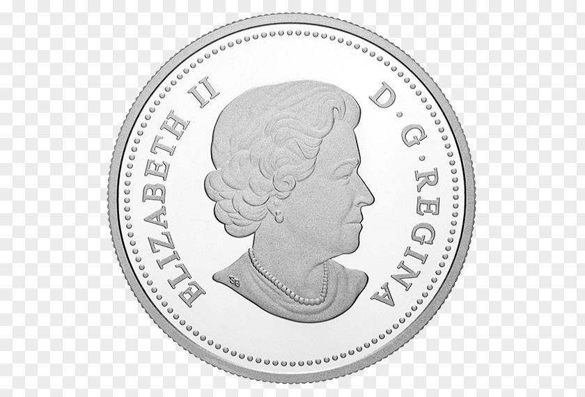 Coin Dollar Canada Silver Penny PNG