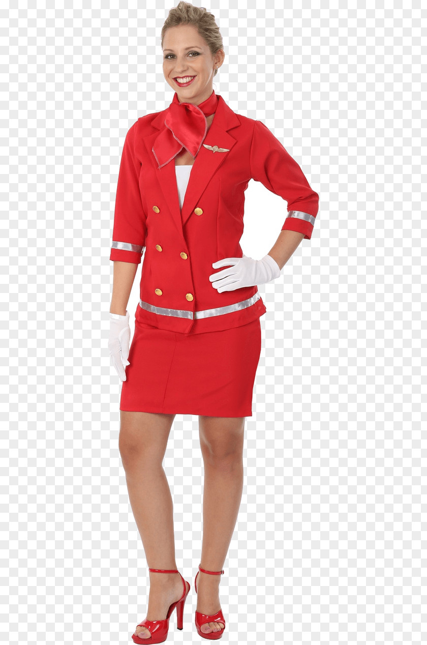 Dress Costume Party Flight Attendant Clothing PNG