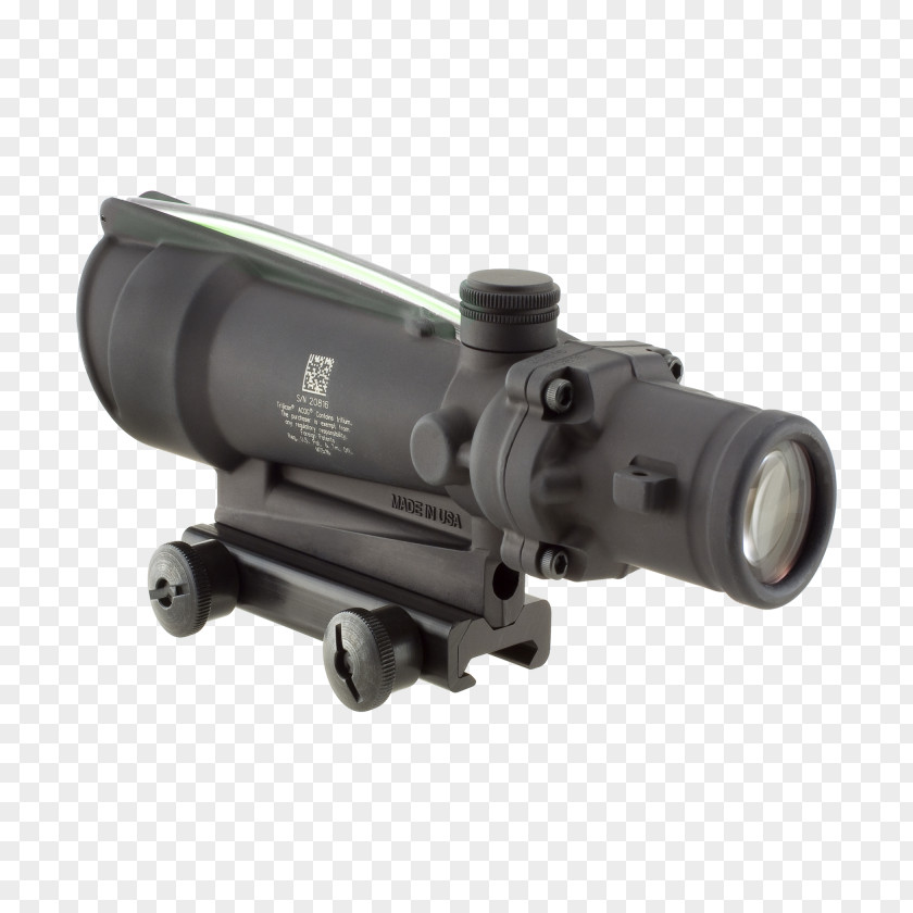 Scopes Advanced Combat Optical Gunsight Trijicon Telescopic Sight Firearm PNG