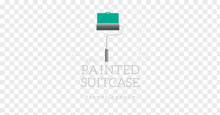 Suitcase Painting Logo Brand Font PNG