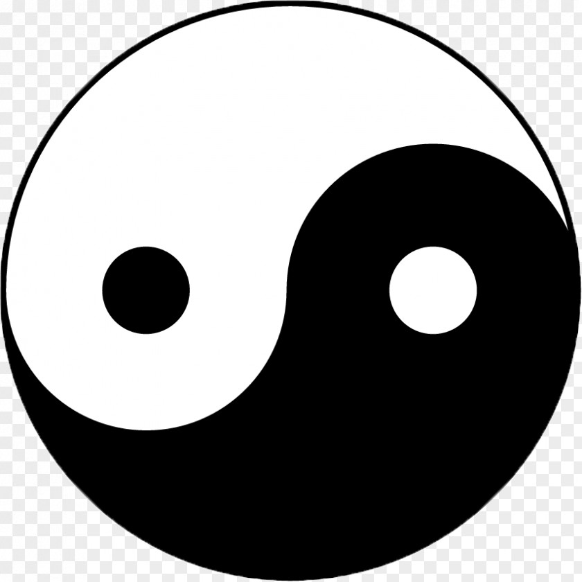 Symbol I Ching Yin And Yang Taijitu Clip Art PNG