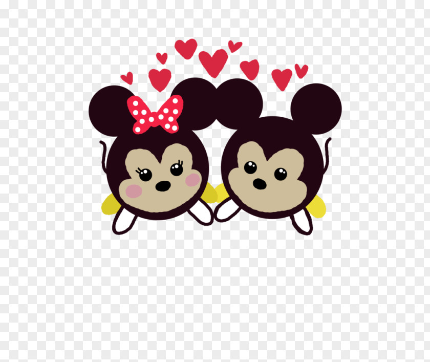 TSUM MICKEY Pink M Character Clip Art PNG