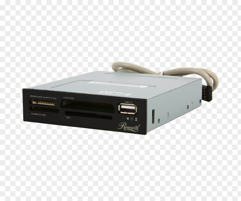 USB Tape Drives Memory Card Readers Ethernet Hub PNG