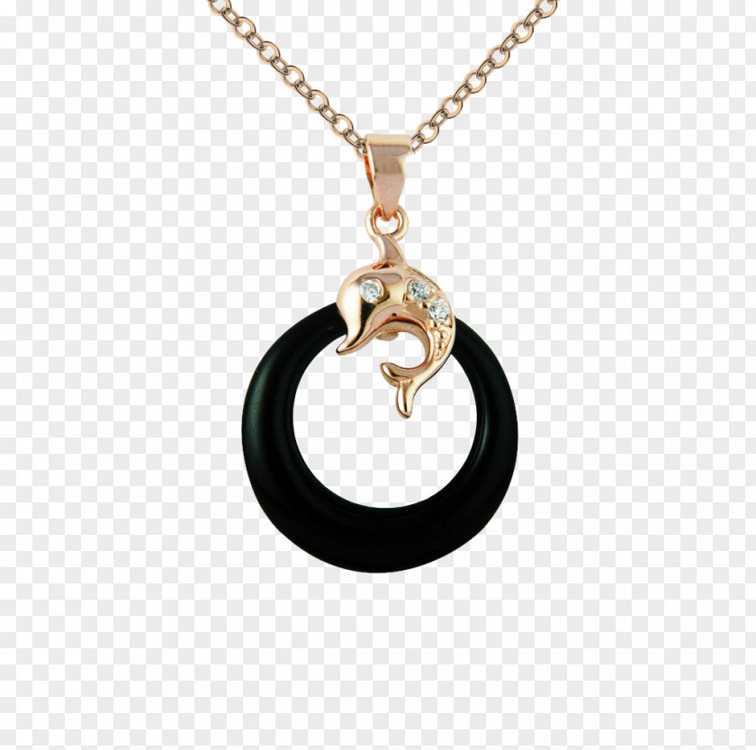 Black Pendant Necklace Jewellery U9996u98fe Diamond Gold PNG