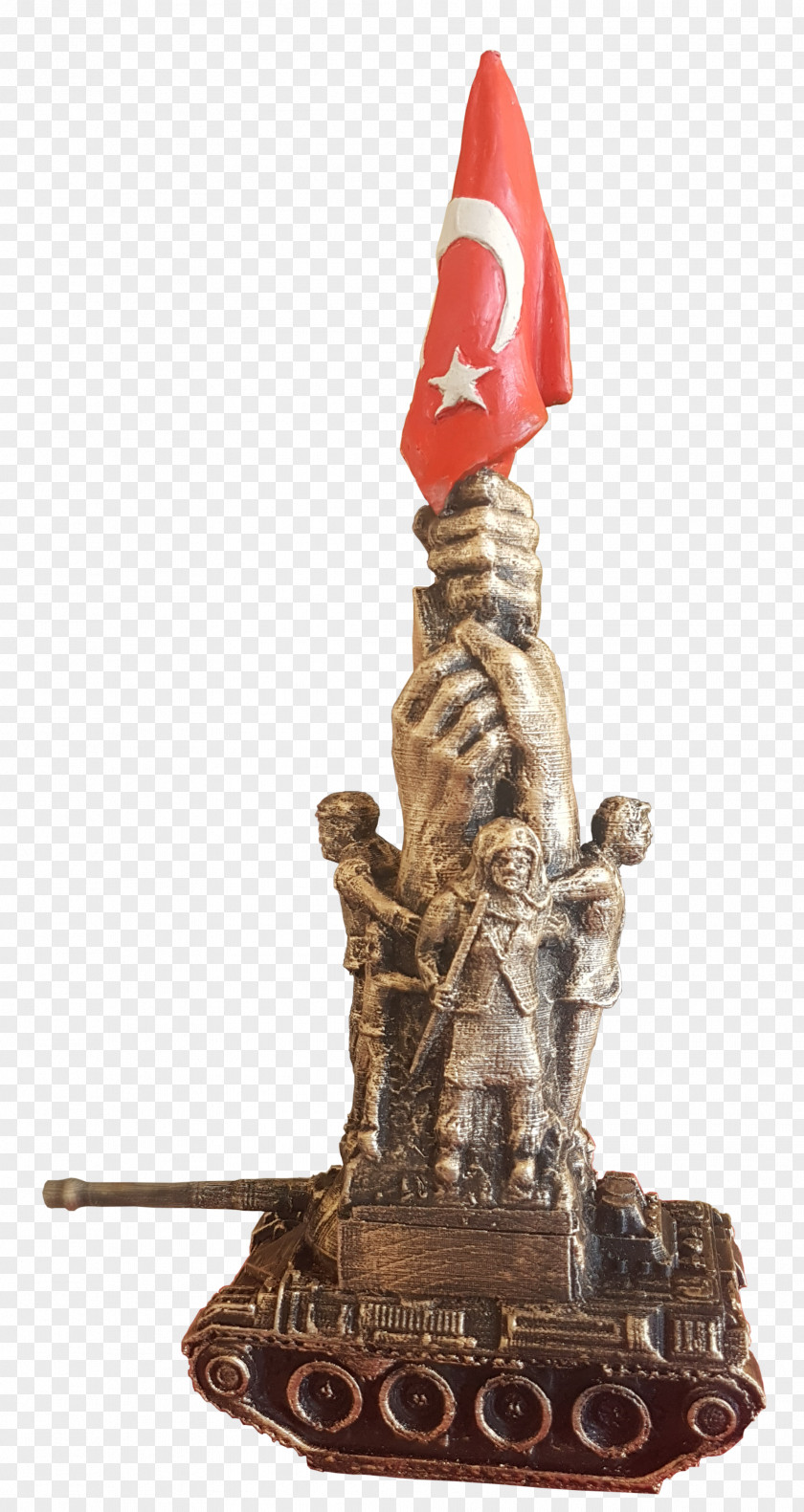 Bronze Sculpture Statue 01504 PNG