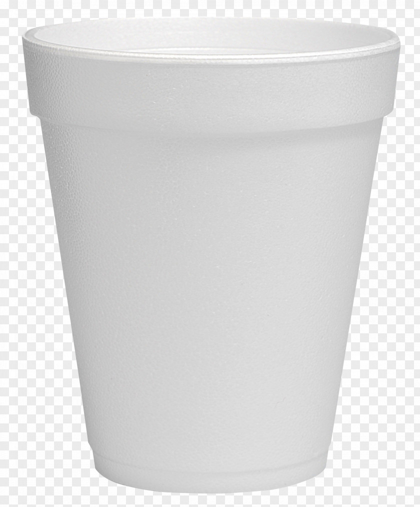 Plastic Cup Lid Flowerpot White PNG