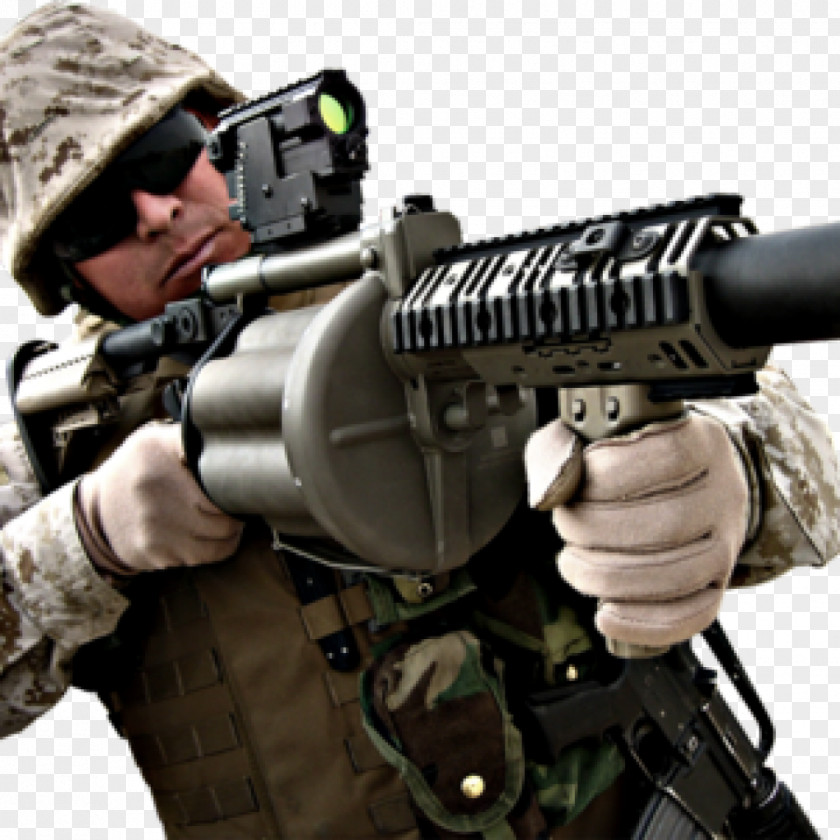 Soldiers M203 Grenade Launcher Milkor MGL Weapon 40 Mm PNG