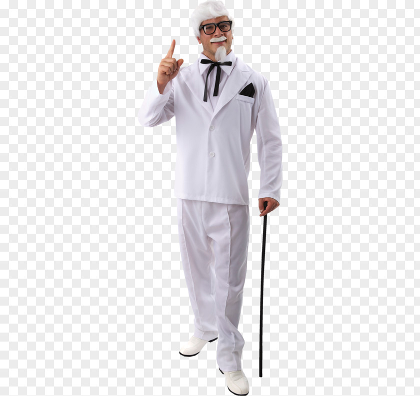 Suit Jacket Colonel Sanders KFC Costume Party Fried Chicken PNG
