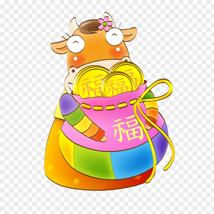 Taurus Send Blessing Came Clip Art PNG