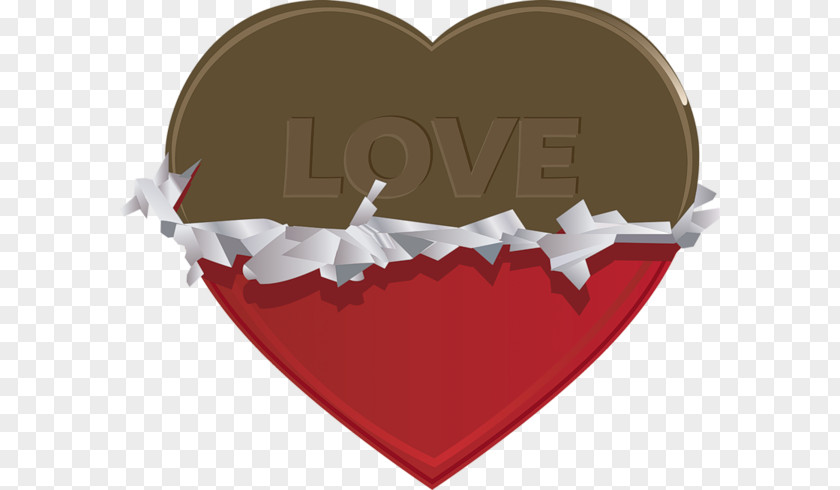 Valentine's Day Chocolate Gift Love Heart PNG