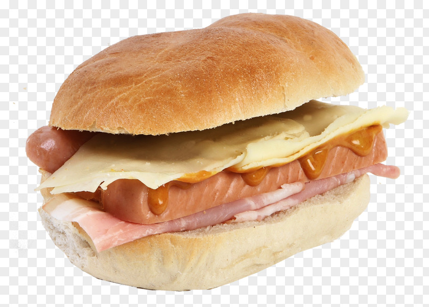 Hot Dog Breakfast Sandwich Bocadillo Cheeseburger Fast Food Ham And Cheese PNG