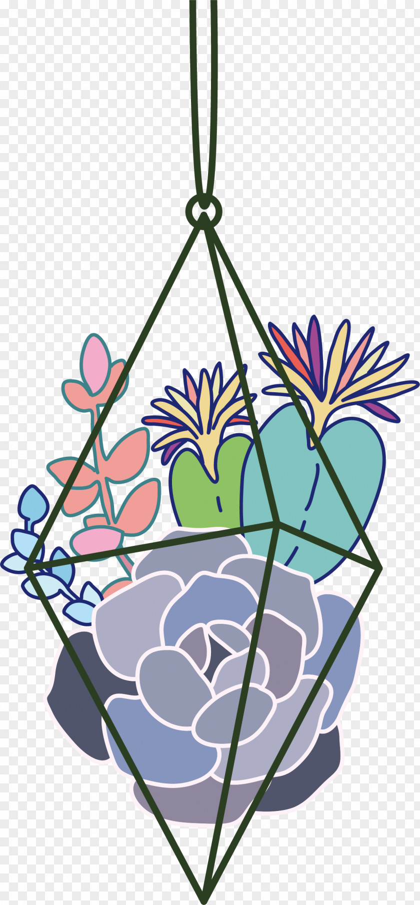 Hand-painted Flowers Vector Flower Euclidean Clip Art PNG