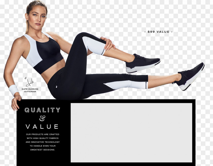 Kate Hudson T-shirt Fabletics Clothing Leggings Yoga Pants PNG
