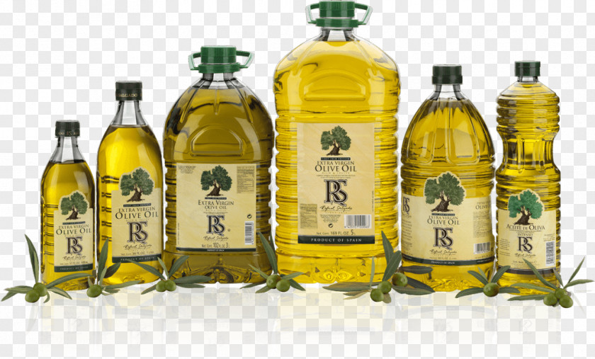 Olive Oil Vegetable Bottle PNG