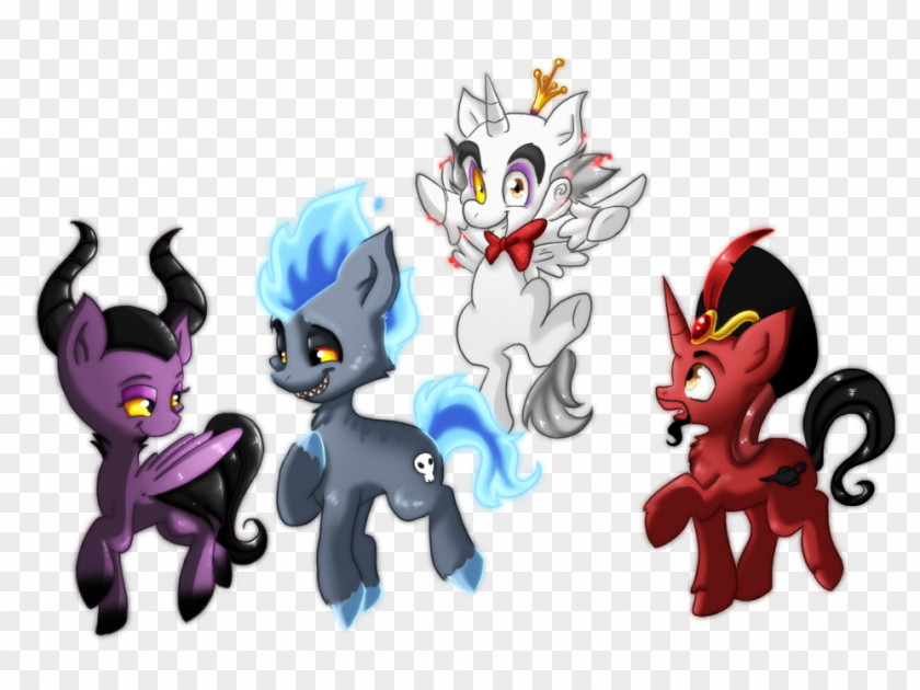 Cute Villain My Little Pony Jafar Maleficent PNG