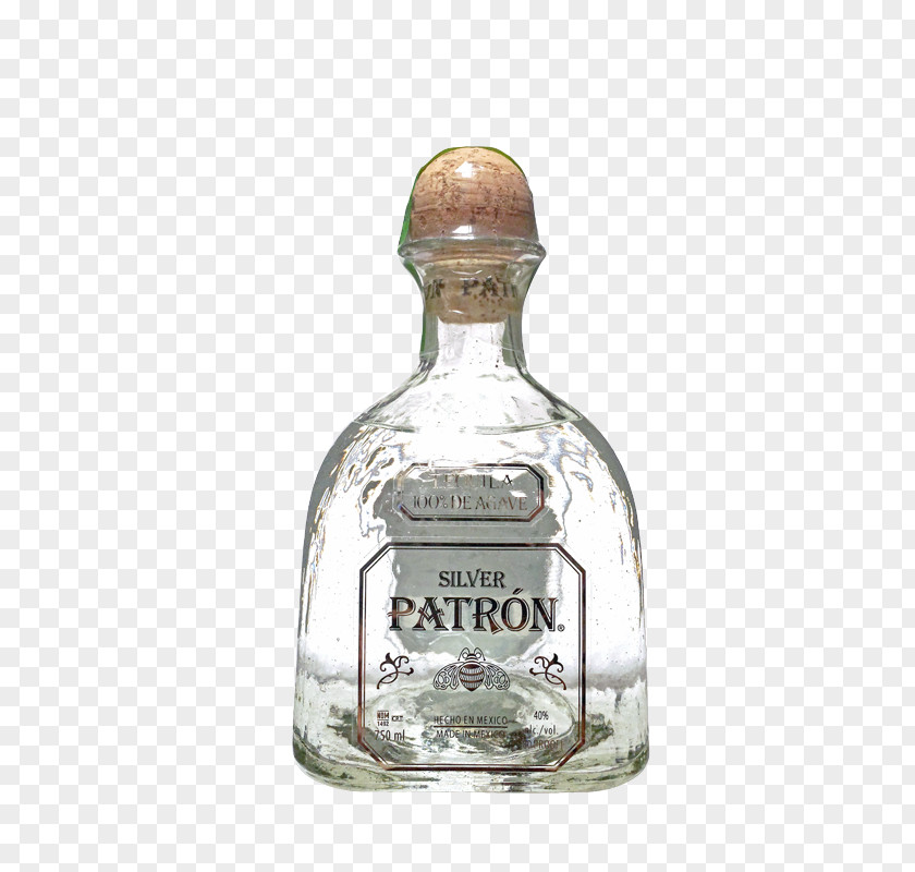 Bottle Liqueur Tequila Glass Patrón PNG