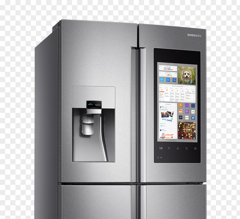 Home Appliances Internet Refrigerator Samsung Appliance Auto-defrost PNG