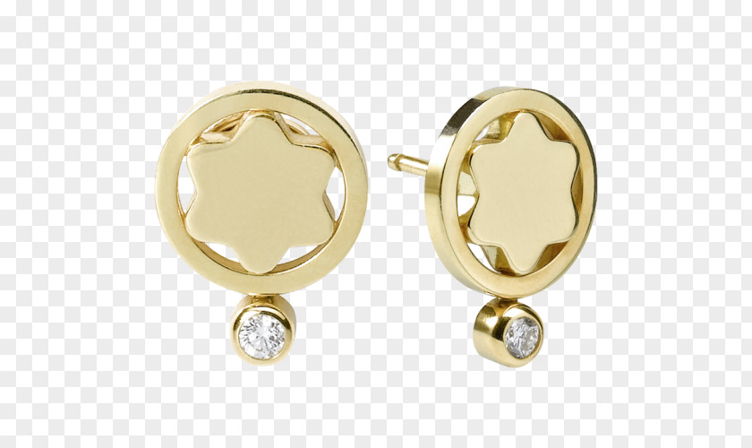 Jewellery Earring Body Montblanc Gold PNG