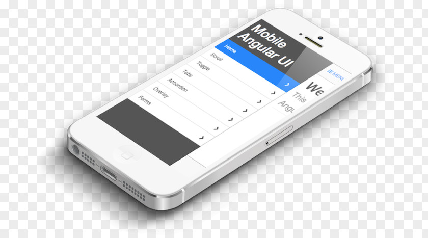 Mobile Interface Website Development Responsive Web Design App AngularJS PNG