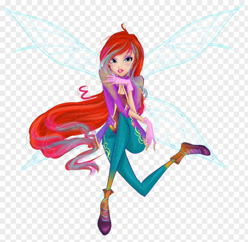 Paint Bloom Fairy Tecna Roxy Musa PNG