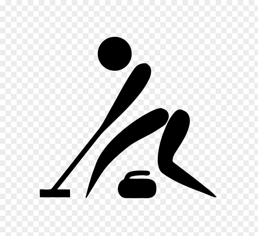 Pictograms Mixed Curling 2010 Winter Olympics Sport PNG