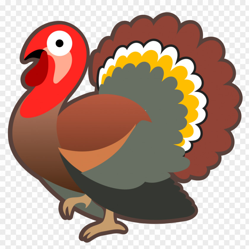 Thanks Giving Domesticated Turkey Emoji Bird Clip Art PNG
