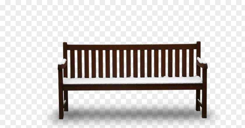 Chair Snow Bench Winter PNG