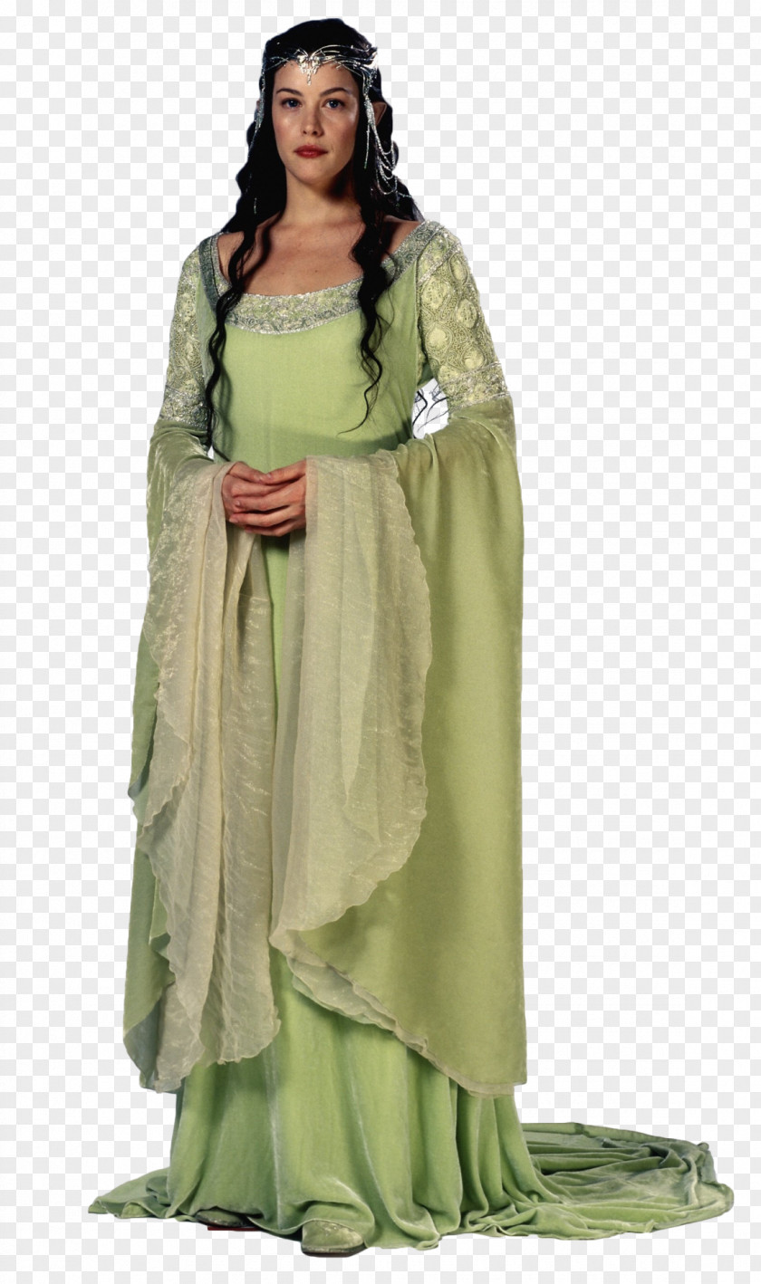 Dress Arwen The Lord Of Rings: Fellowship Ring Gandalf Tauriel PNG