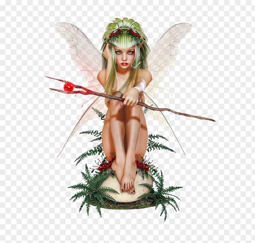 Fairy Plant Figurine PNG