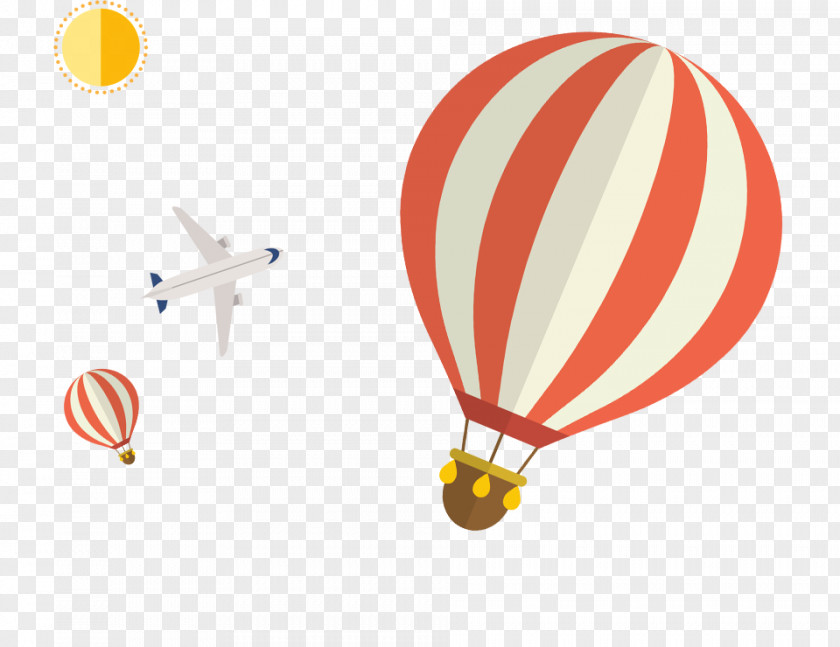 Fresh Style Free Download Hot Air Ballooning PNG
