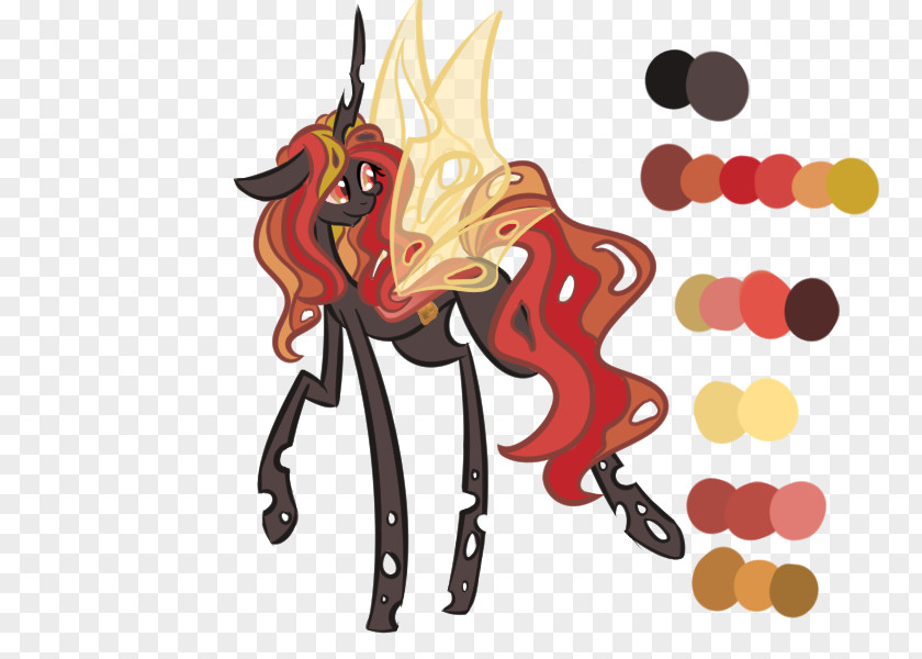 Horse Unicorn Illustration Cartoon Design PNG