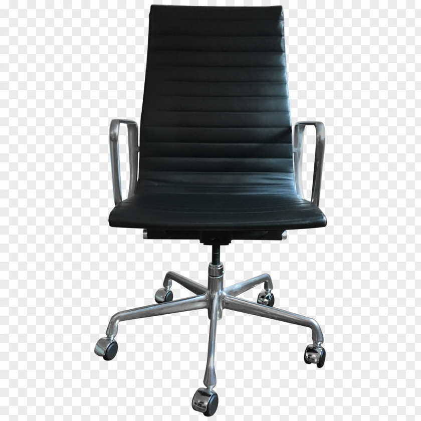 Office Chair & Desk Chairs Eames Aluminum Group Herman Miller Swivel PNG